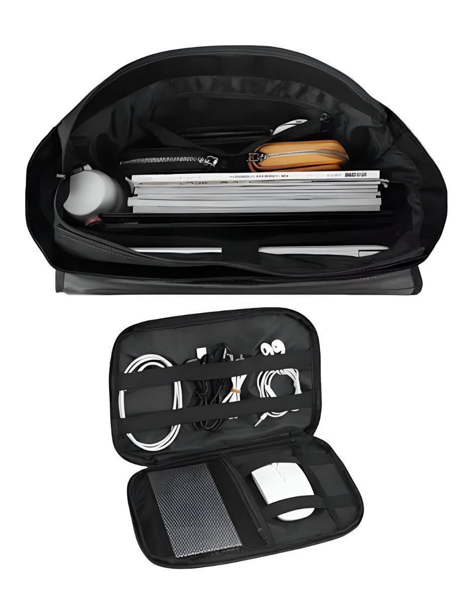 Maletín bolsa porta laptop 15.6 pulgadas 4