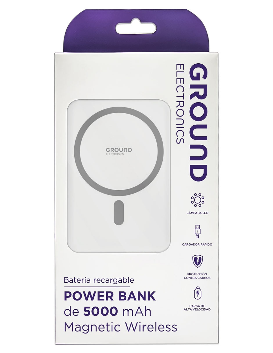 Batería portátil 5000 mAh Magnética 6