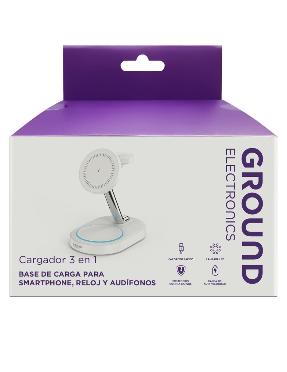 Estación de carga 3 en 1 USB 6
