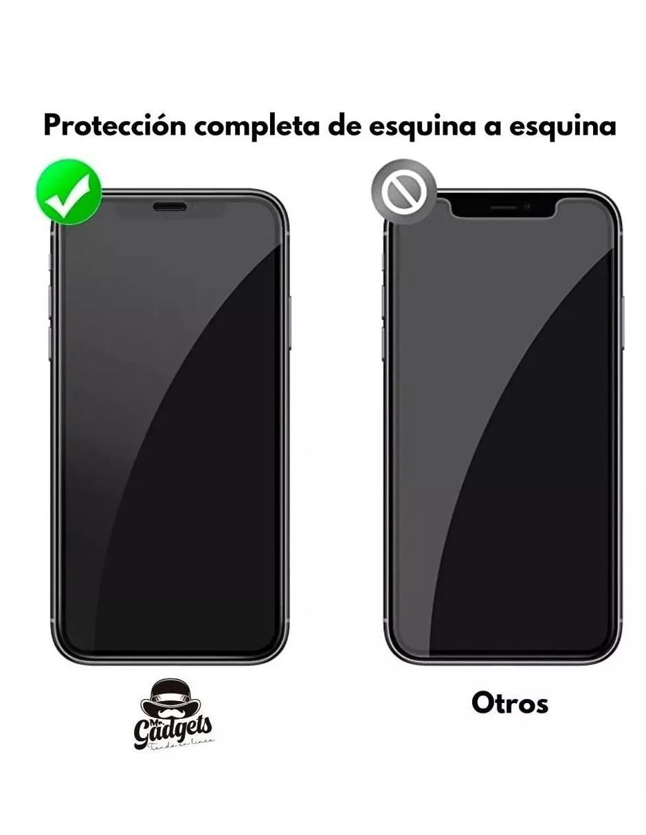 Set mica celular iPhone de cristal templado