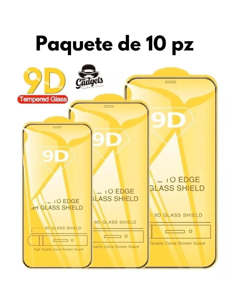 Set mica celular iPhone de cristal templado 3