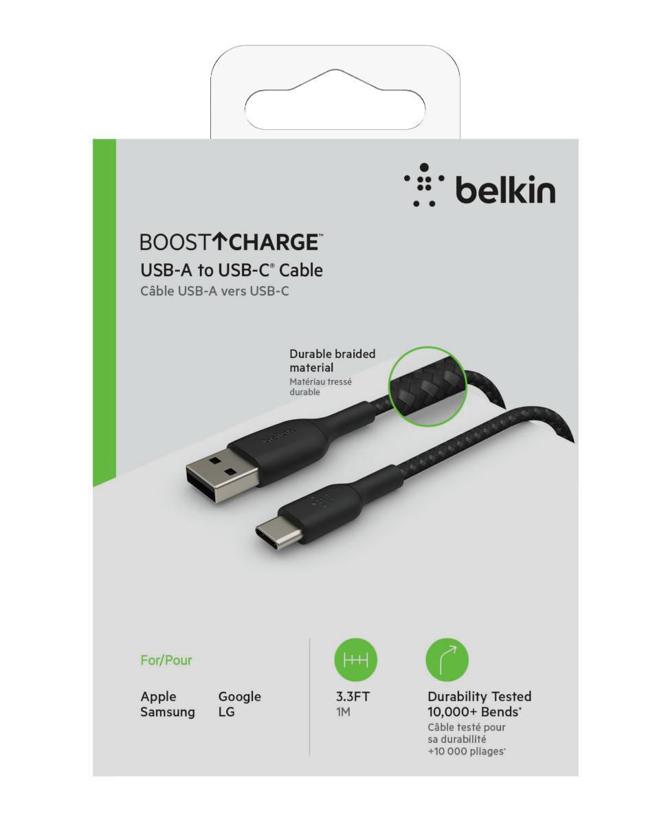 Cable USB C a tipo USB A de 1 m 3