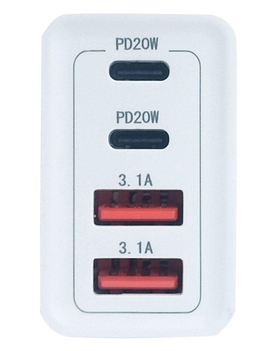 Cargador pared USB tipo A + USB tipo C 5