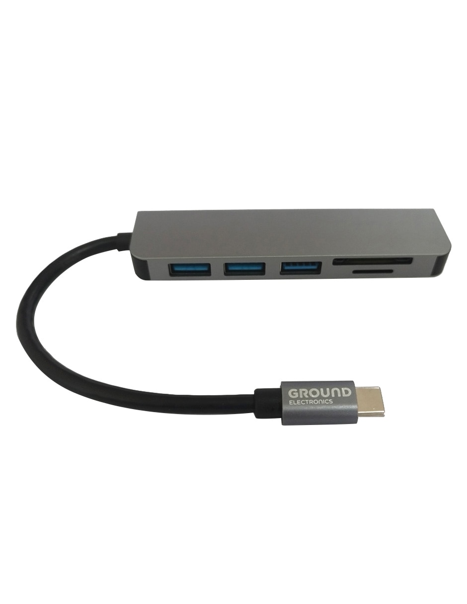 Hub USB 6 a HDMI, USB 3.0, USB 2.0 x 2, SD y TF de 6 contactos 4