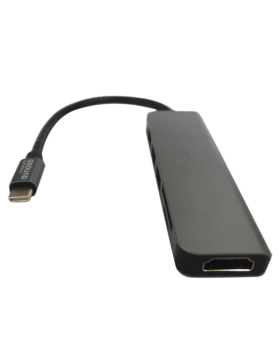 Hub USB 6 a HDMI, USB 3.0, USB 2.0 x 2, SD y TF de 6 contactos 6