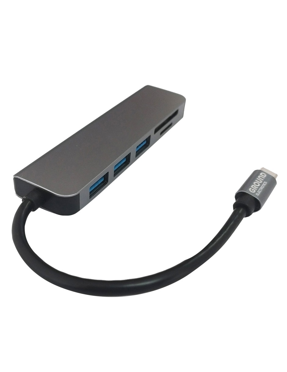 Hub USB 6 a HDMI, USB 3.0, USB 2.0 x 2, SD y TF de 6 contactos 9