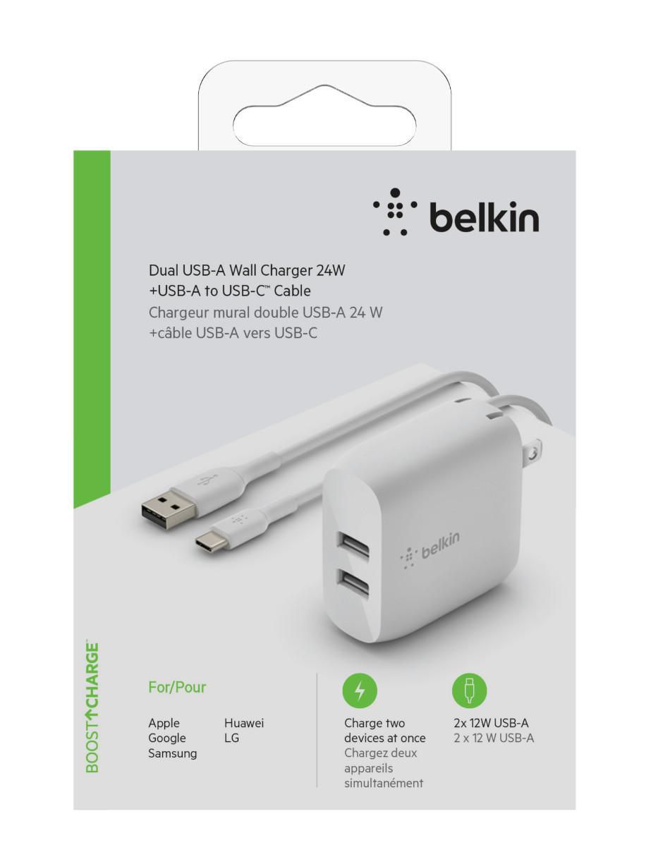 Cargador pared USB tipo A 4