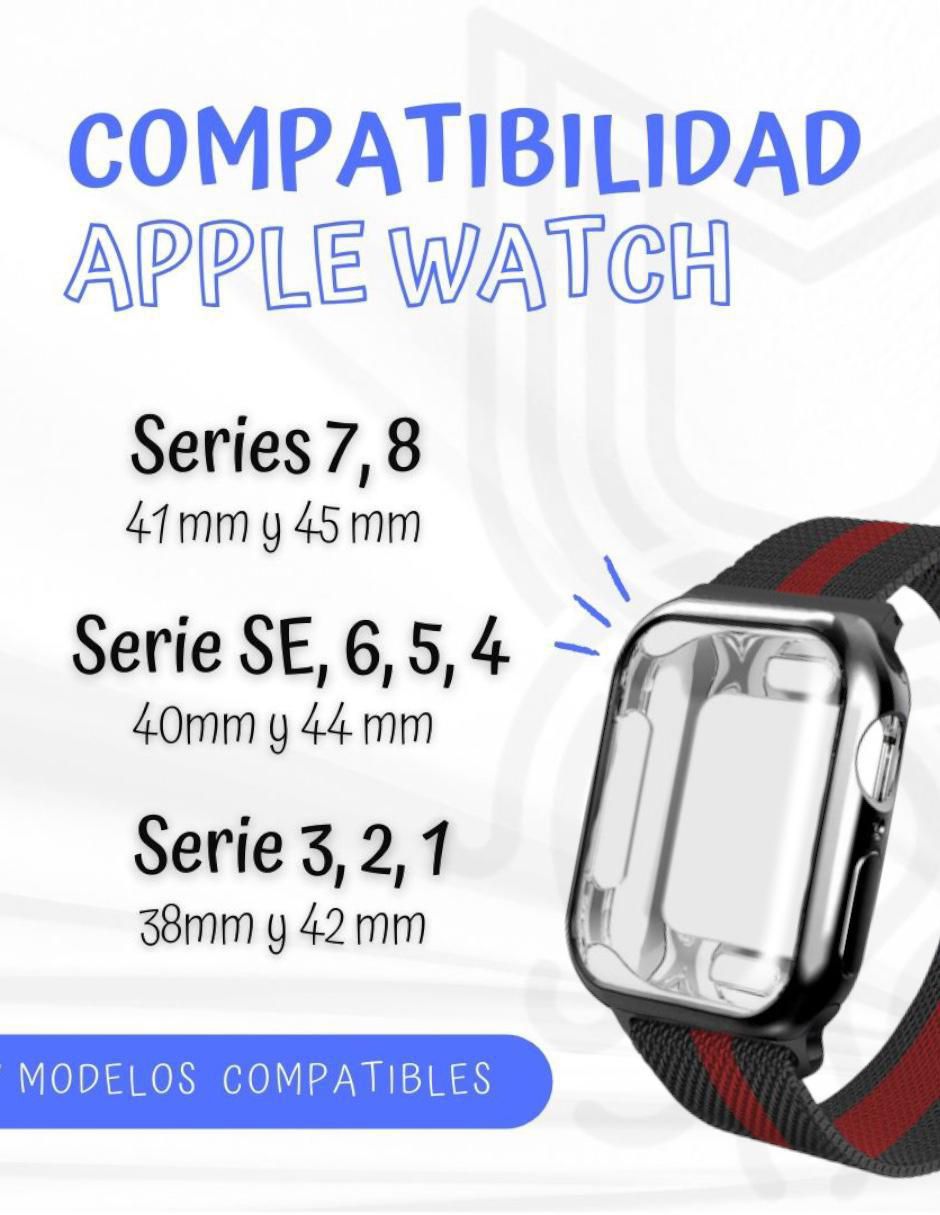 "correa para smartwatch" mamá pulpo "de" acero inoxidable
