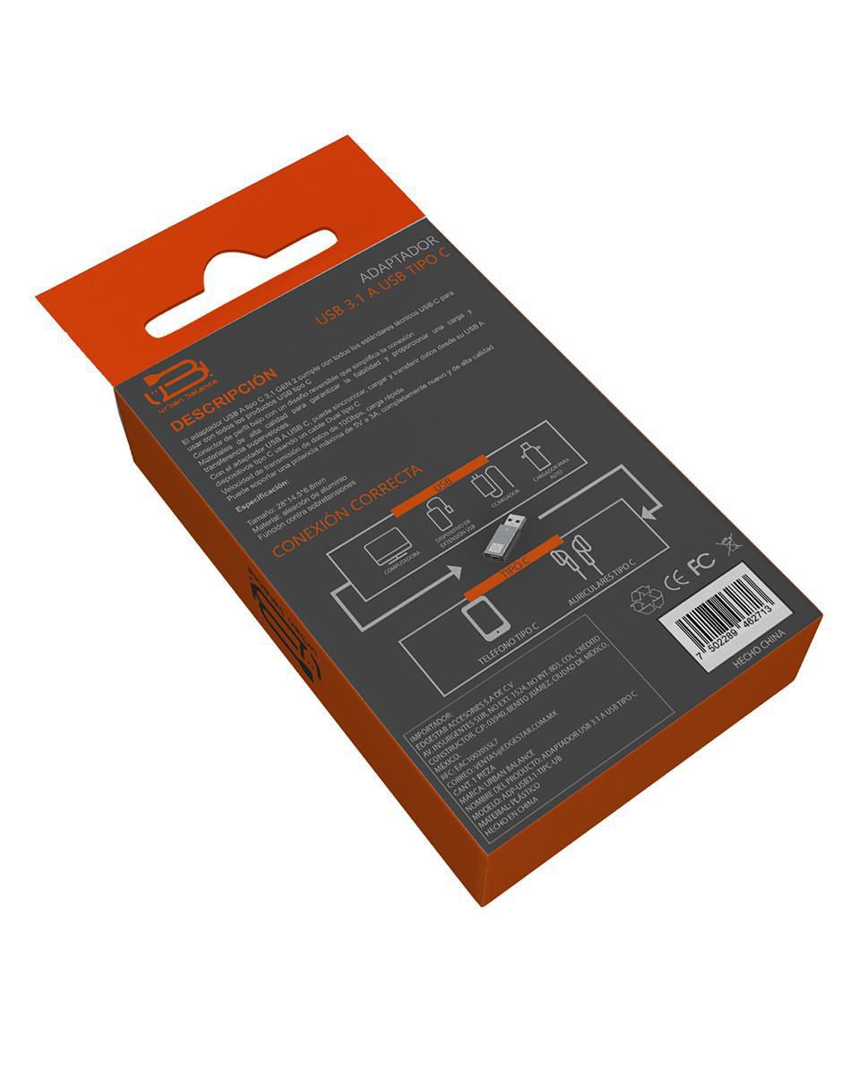 Adaptador USB 4