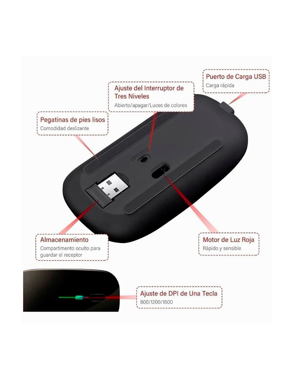 Mouse Gamer Inalámbrico ticker 2