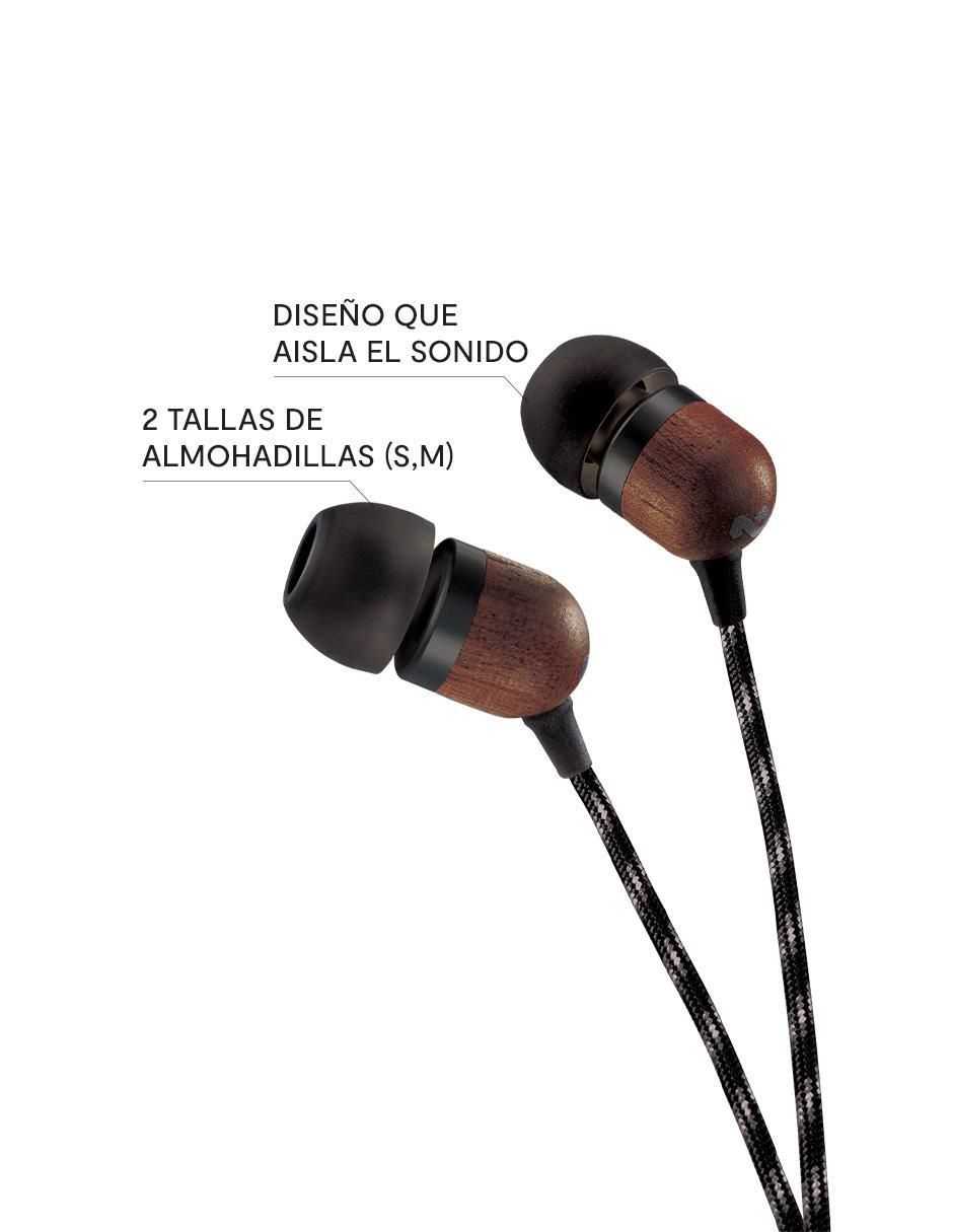 Audífonos In-Ear Em-Je041-Sb alámbricos con cancelación de ruido 5