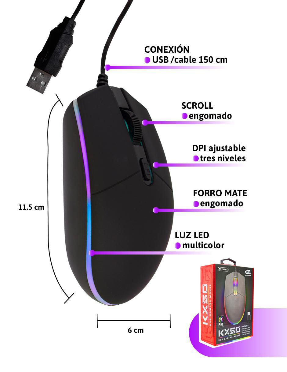 Mouse gamer 5