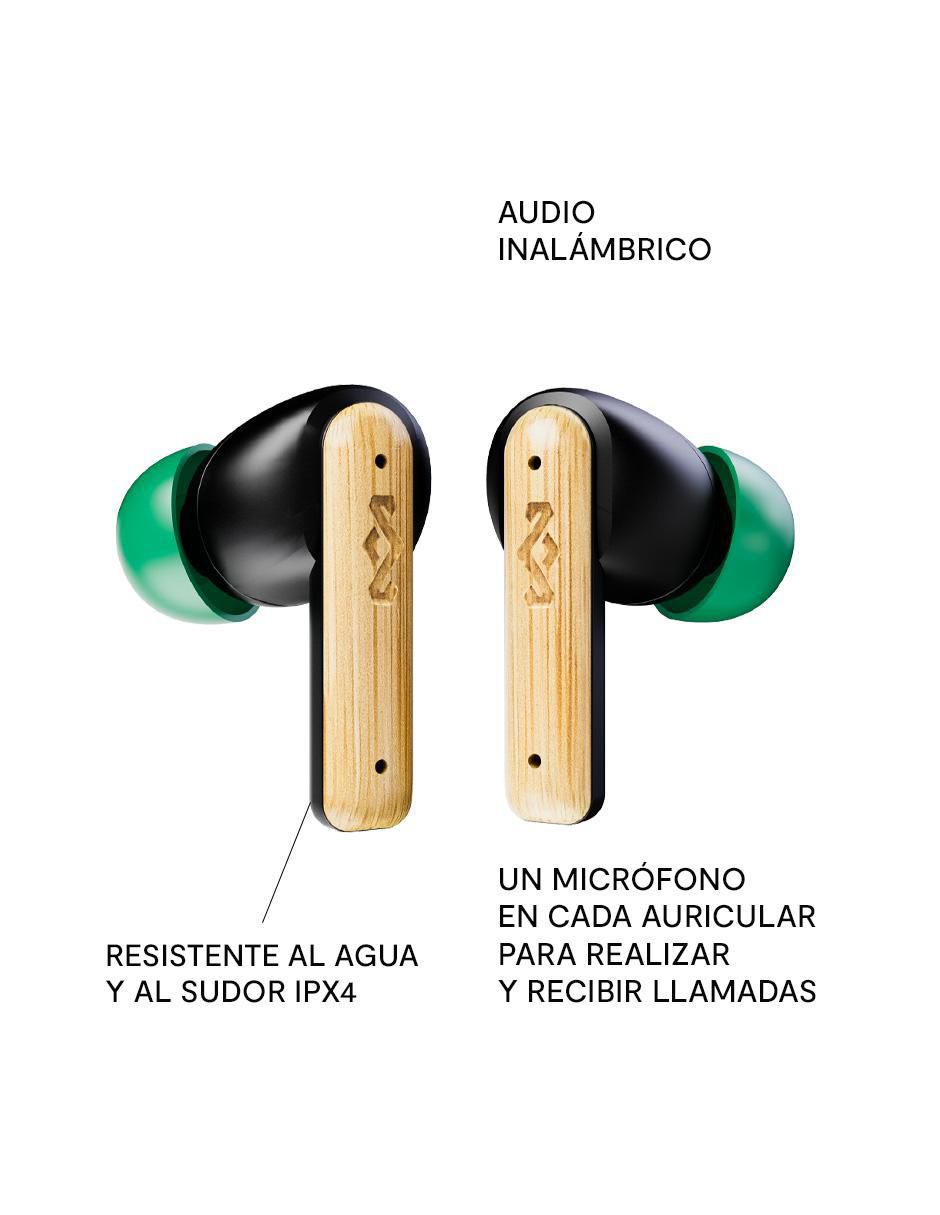 Audífonos In-Ear Em-Je123-Sb inalámbricos con cancelación de ruido 3