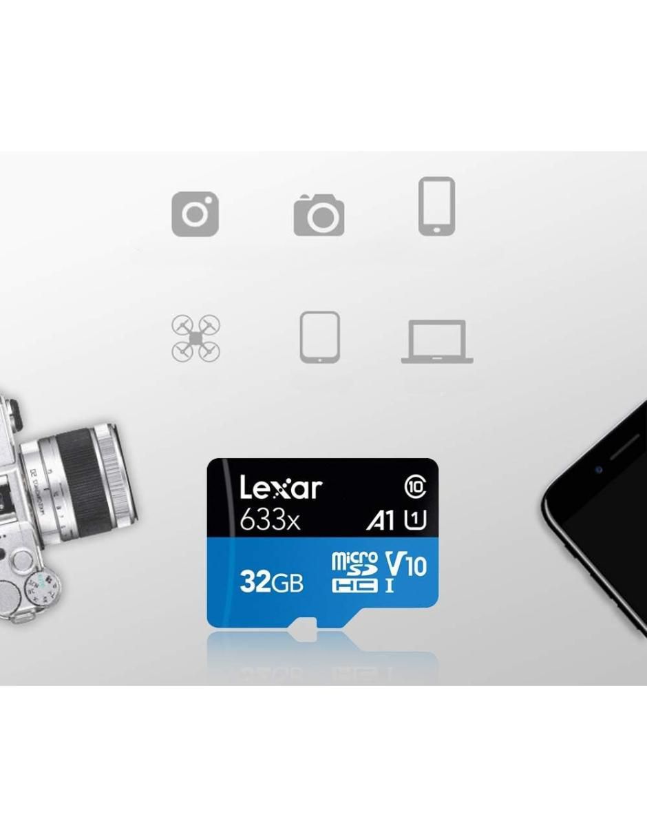 Memoria Micro SD capacidad 32 GB 3