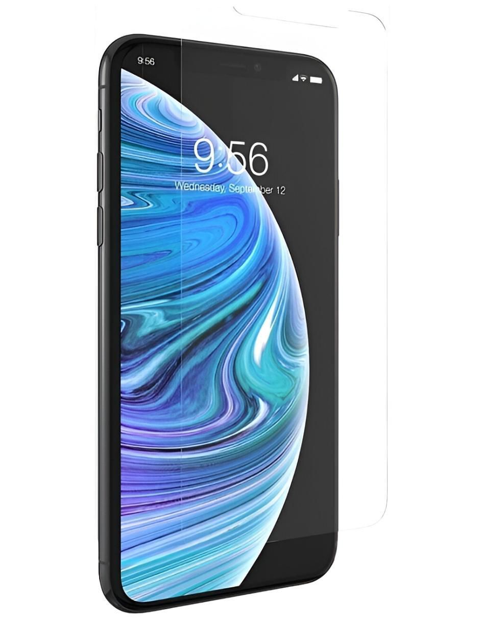 Mica celular iPhone XS de cristal templado 2