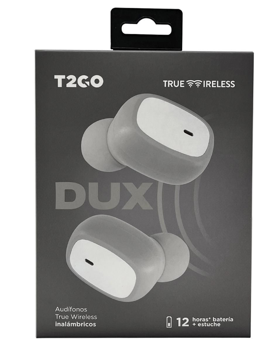 Audífono true wireless t2go dux inalámbrica "con (si aplica)" no