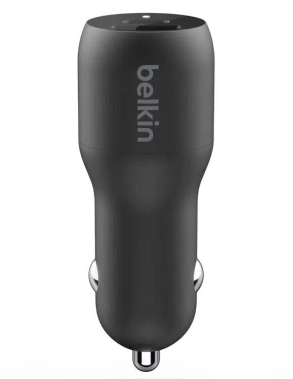 Cargador auto USB + USB tipo C