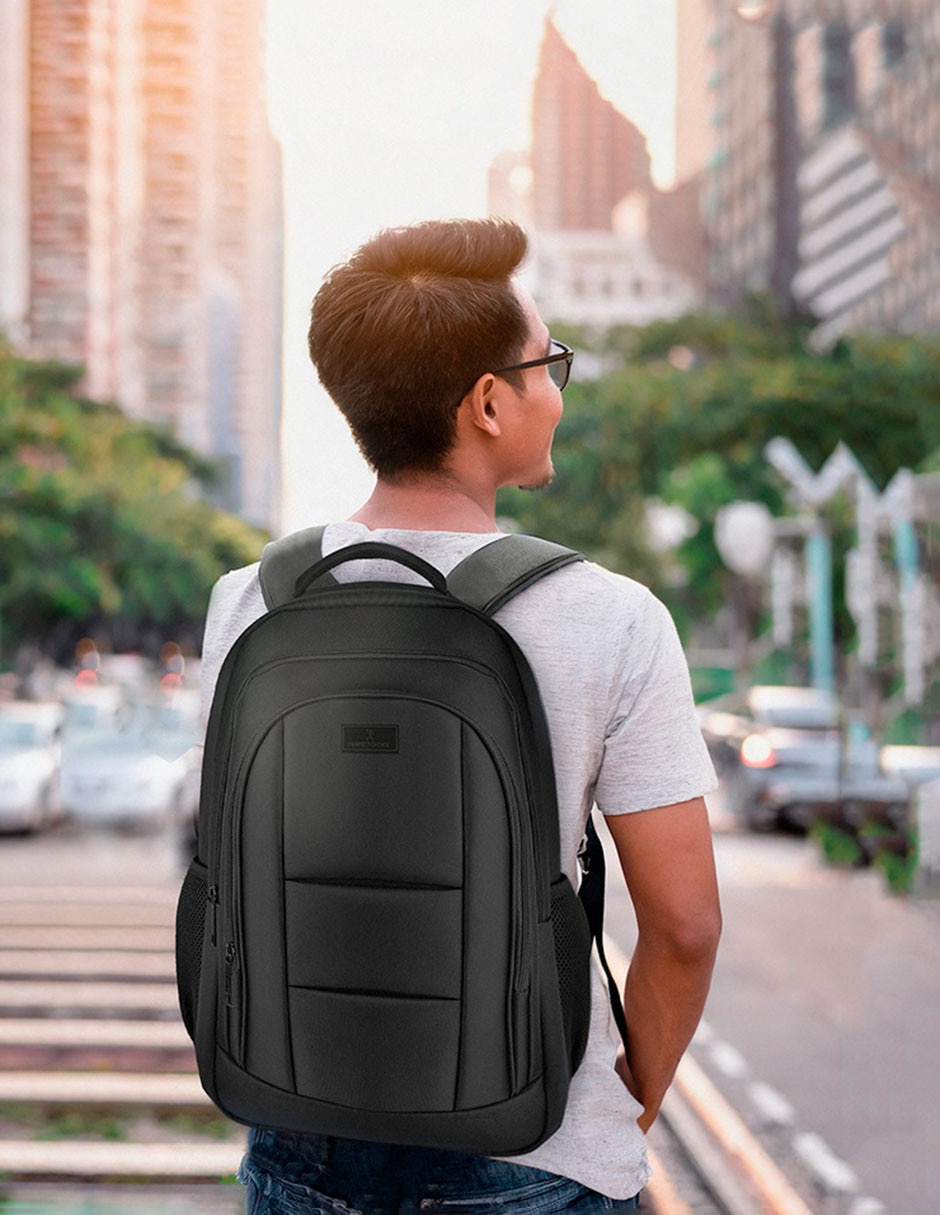MOCHILA PERFECT CHOICE 15.6" - , NEGRO