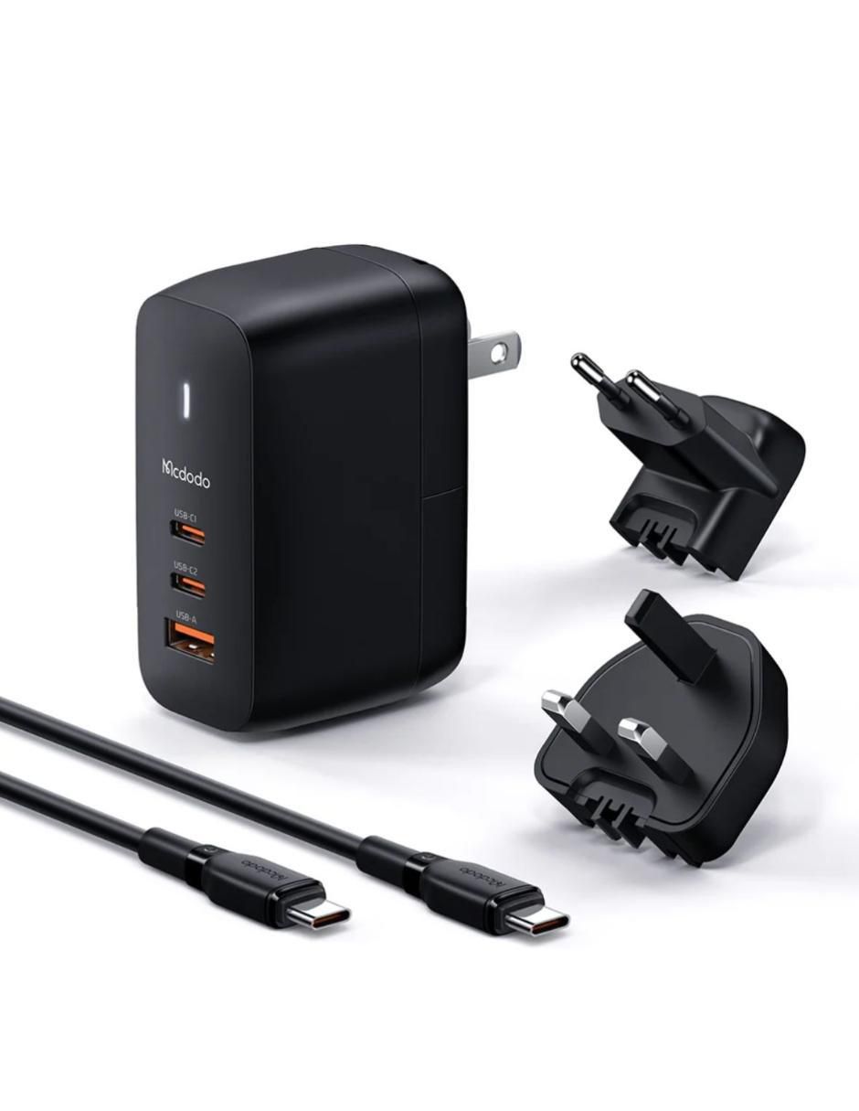 Cargador pared USB + USB tipo C 2