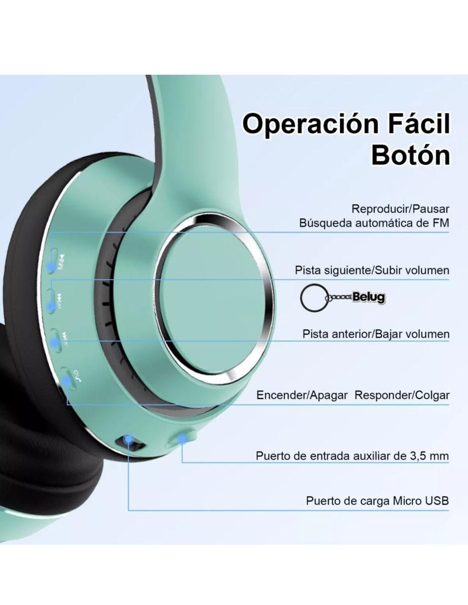 Audífonos Over-Ear inalámbricos con cancelación de ruido 3