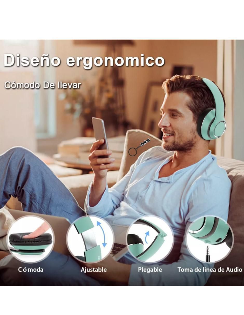 Audífonos Over-Ear inalámbricos con cancelación de ruido 4