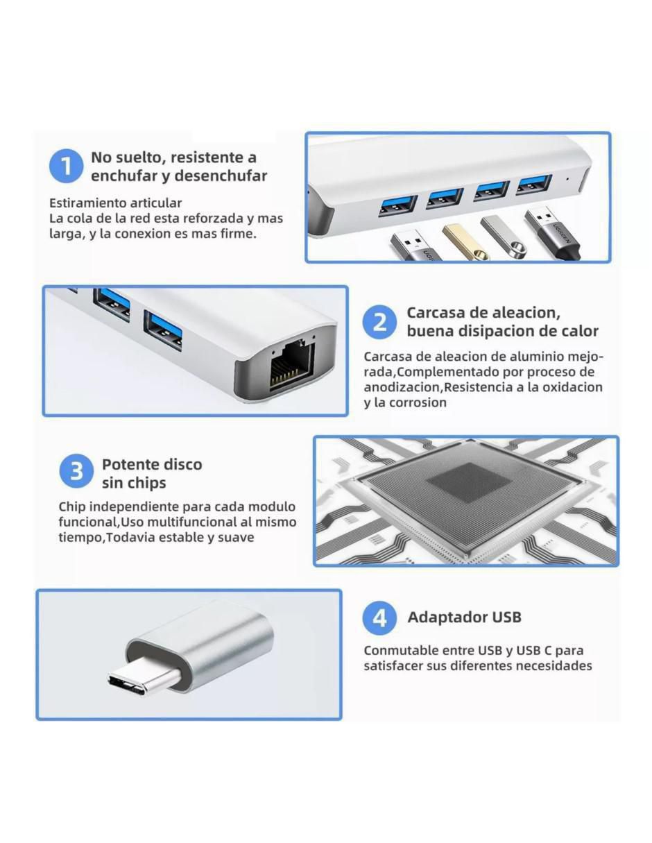 Receptor usb 4