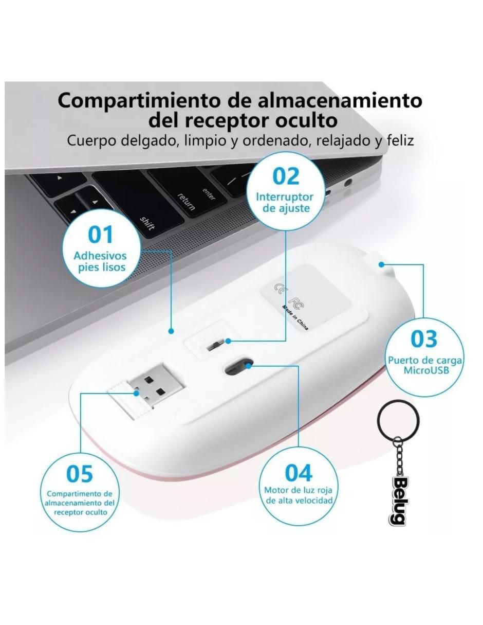 Mouse Gamer Inalámbrico 4