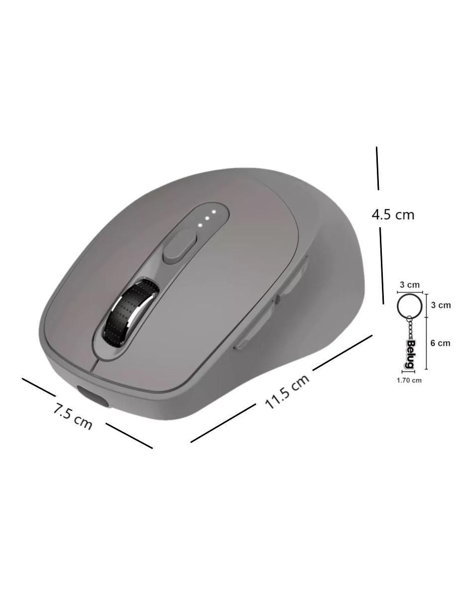 Mouse Gamer Inalámbrico mouse y llavero 5