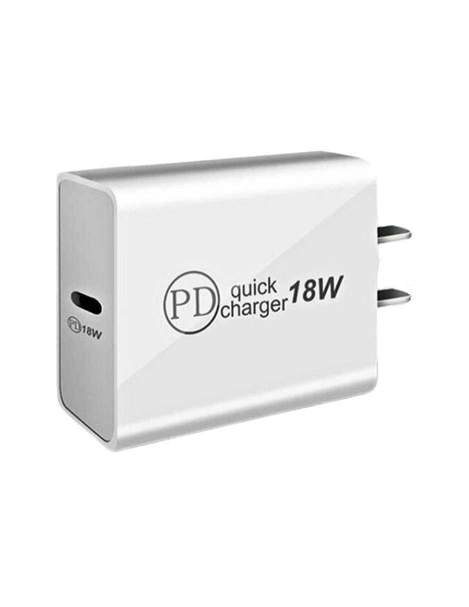 Cargador pared USB tipo C