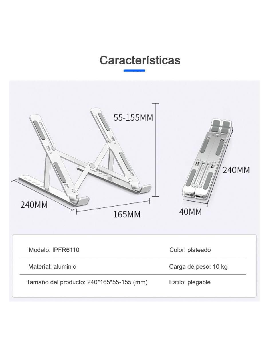 Soporte celular con amplificador aluminio 6