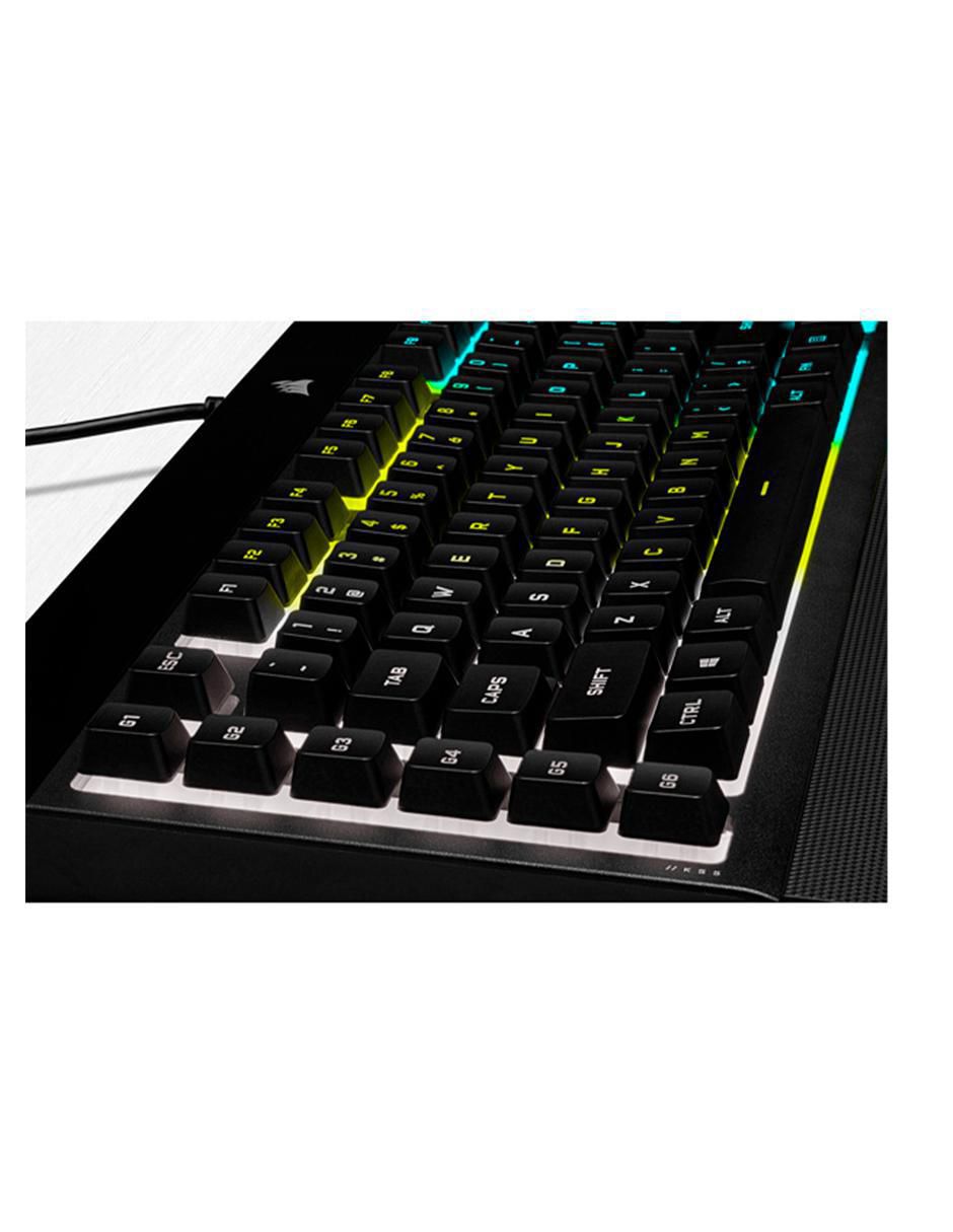 Teclado gamer conexión alámbrica K55 PRO 2