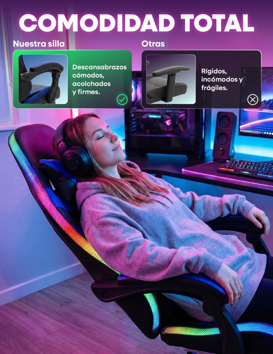 Silla gamer Lumina 2 4