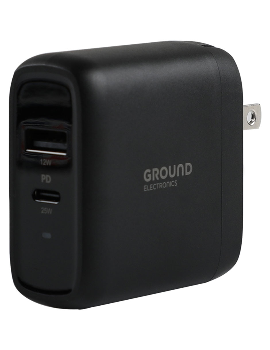 Cargador pared de 37 W USB tipo A y USB tipo C Cargador pared de 37 W USB tipo A y USB tipo C