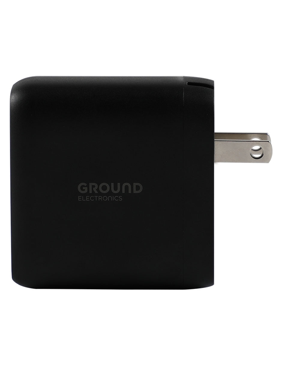 ADAPTADOR GROUND 37W, NEGRO