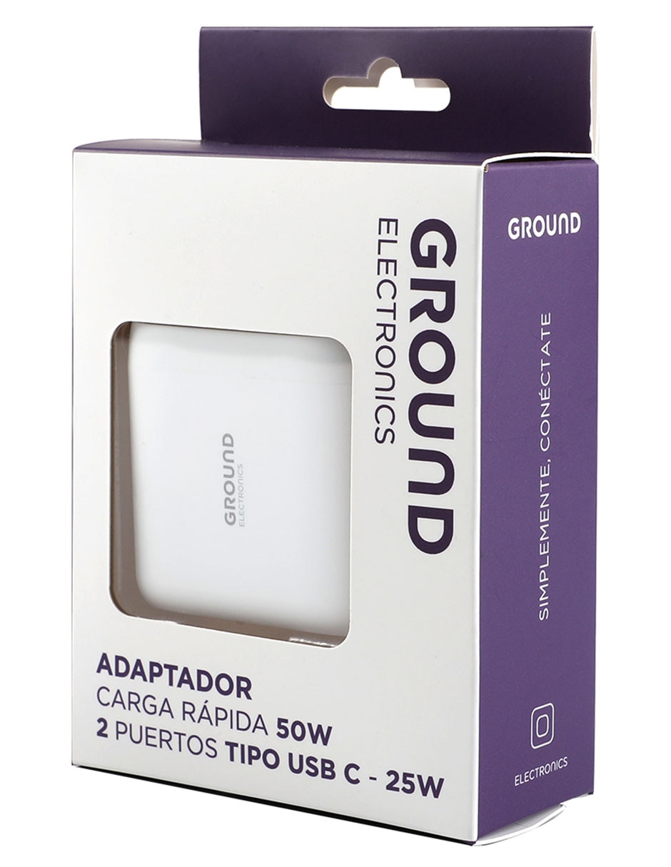Cargador pared de 50 W USB tipo C 2