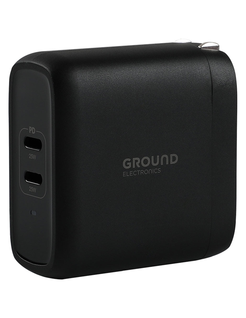 ADAPTADOR GROUND 50 WATTS, NEGRO