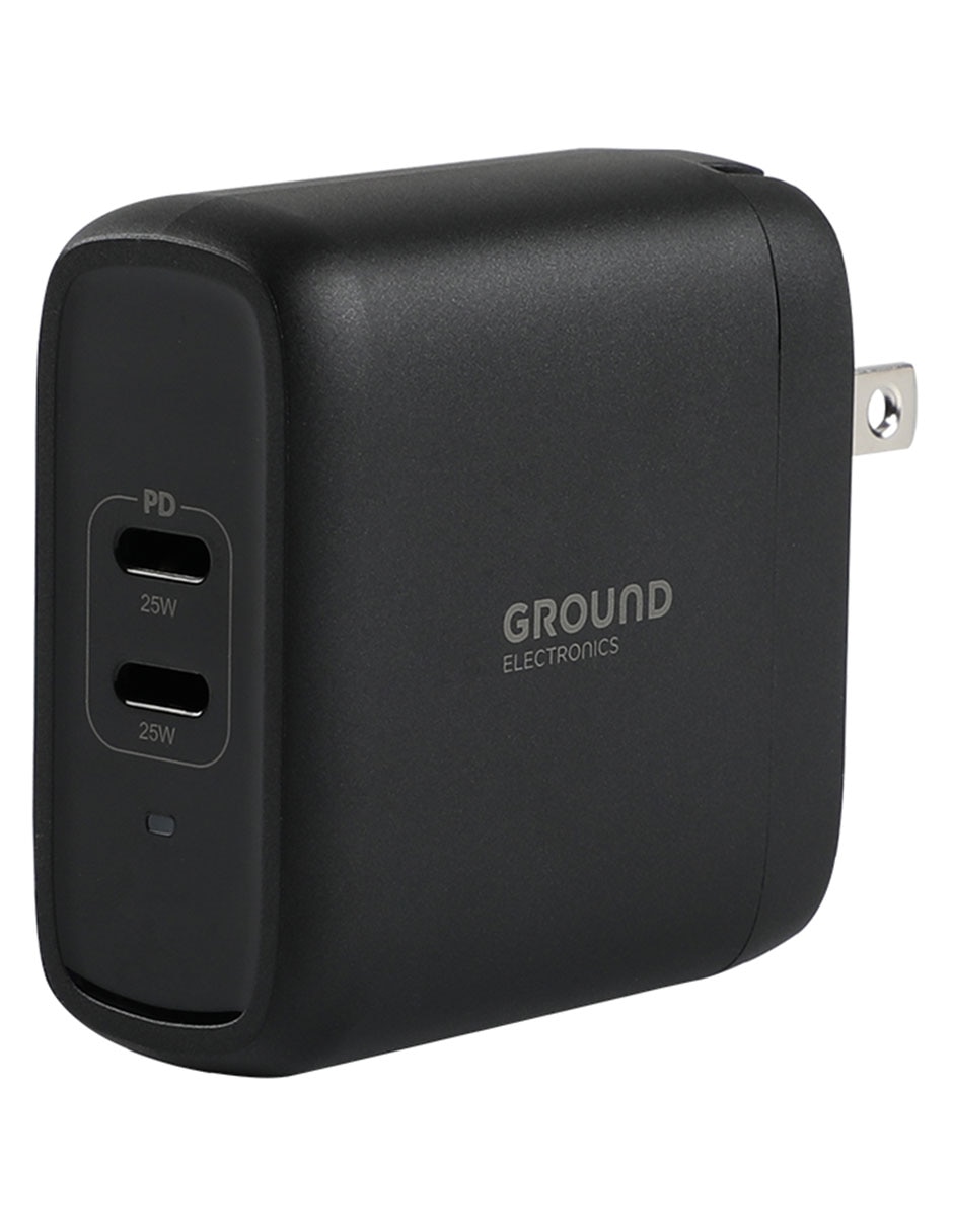 ADAPTADOR GROUND 50 WATTS, NEGRO