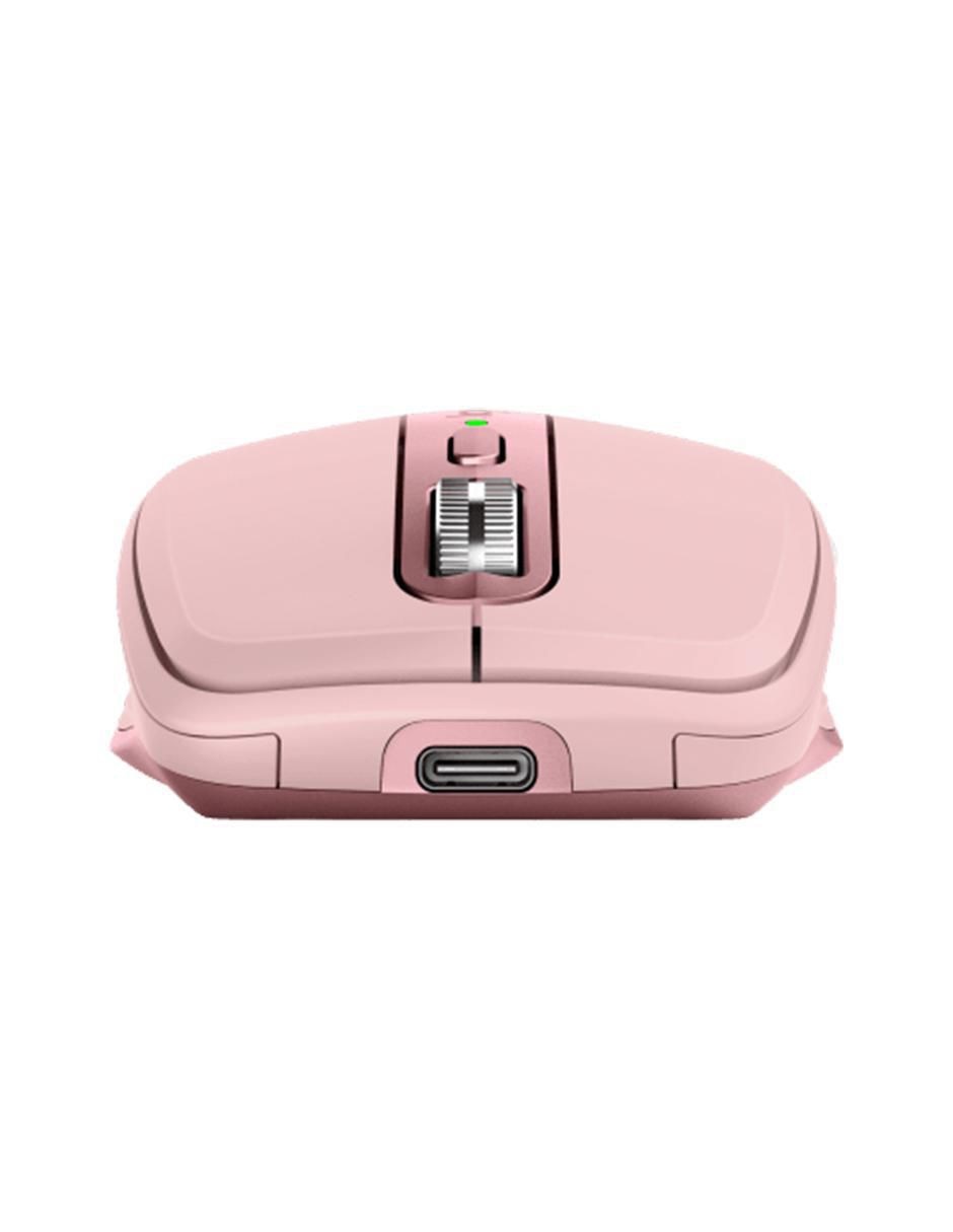Mouse gamer inalámbrico MX Anywhere 3s rosa 910-006934 3