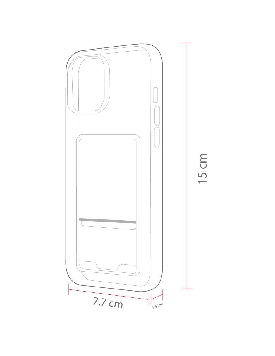 Funda para iPhone 15 Pro Air Fender ID de TPU 3