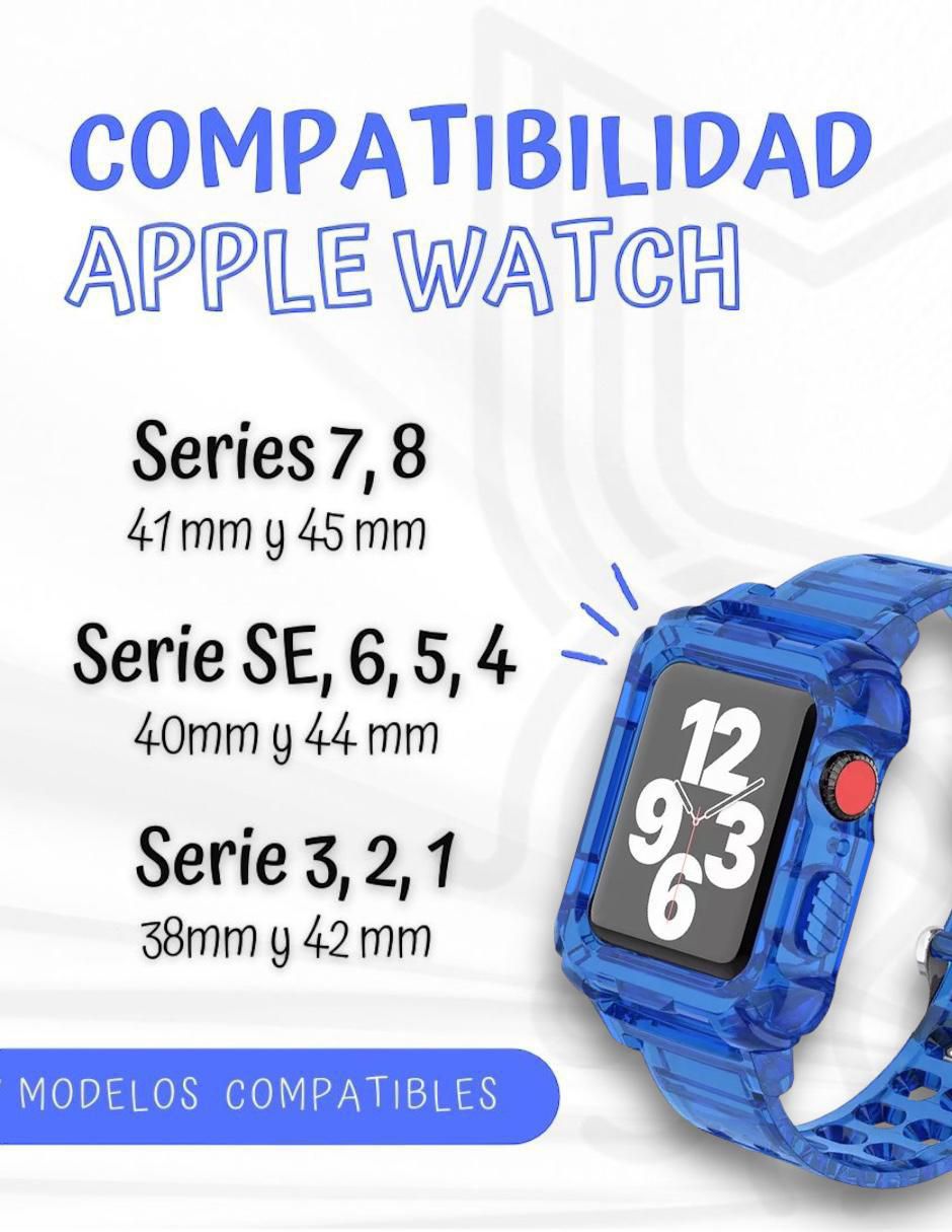 Correa para smartwatch de silicón 8