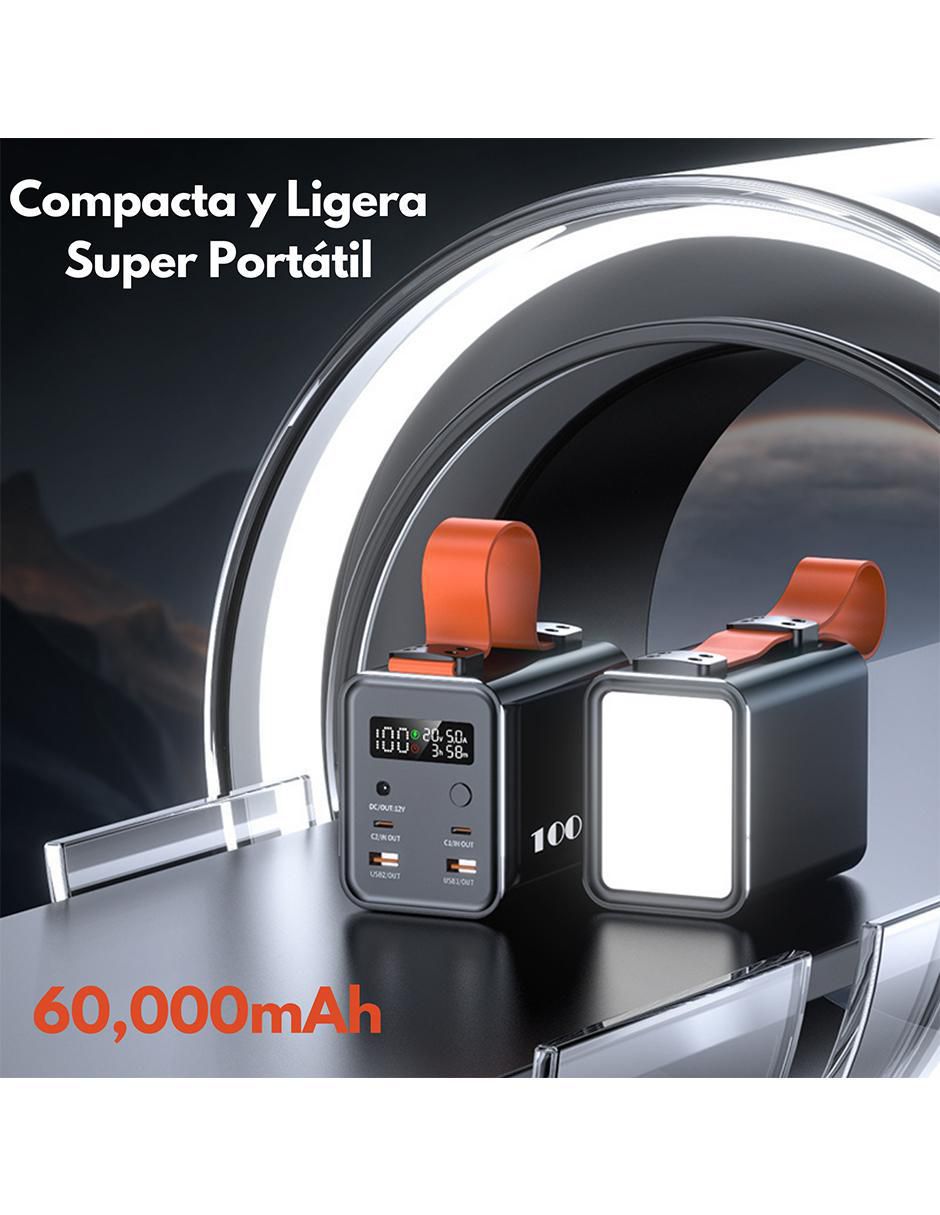Batería portátil 60000 mAh PB 60.000 mAh 100w 3