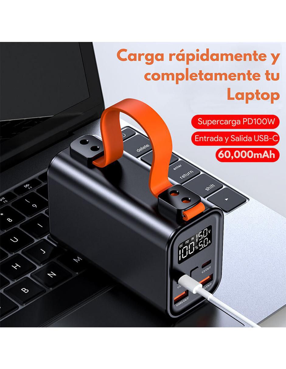 Batería portátil 60000 mAh PB 60.000 mAh 100w 5