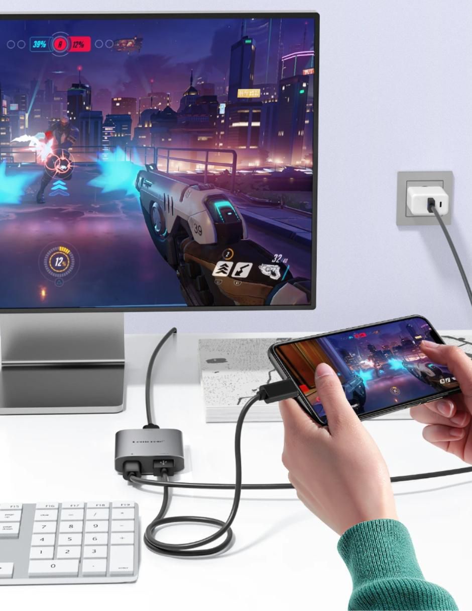 Adaptador tipo C 4