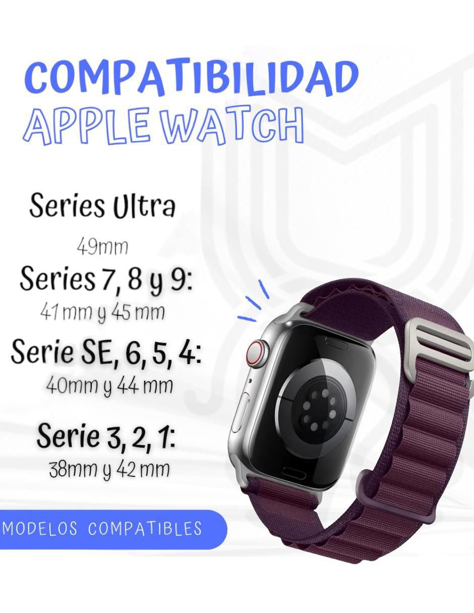 Correa para smartwatch de nylon 7