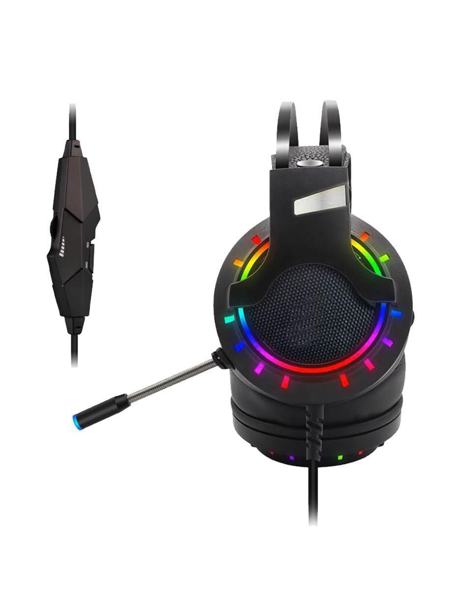 Audífonos gamer Over-Ear Sc-Dmx-43Rgb
 alámbricos con cancelación de ruido 2