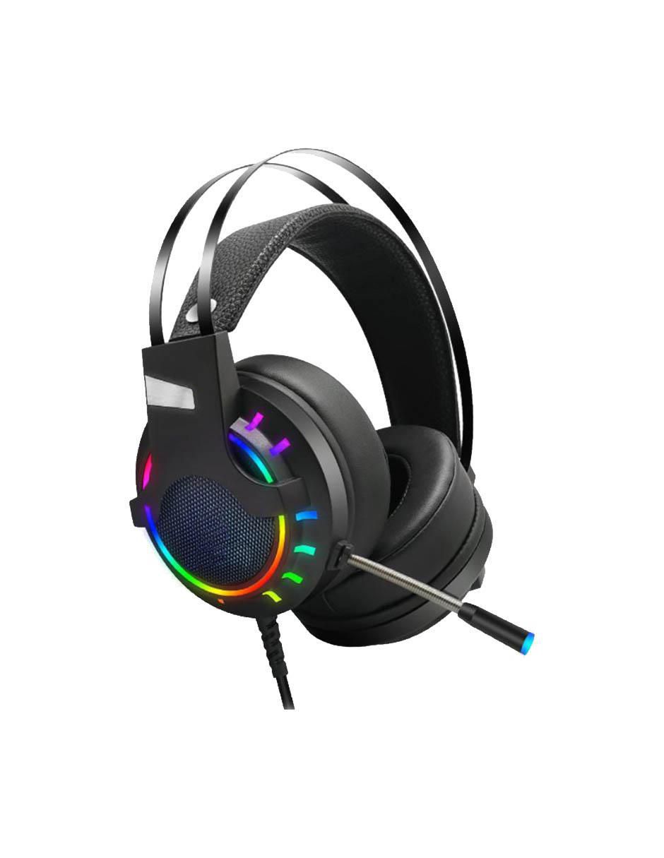 Audífonos gamer Over-Ear Sc-Dmx-43Rgb
 alámbricos con cancelación de ruido 3