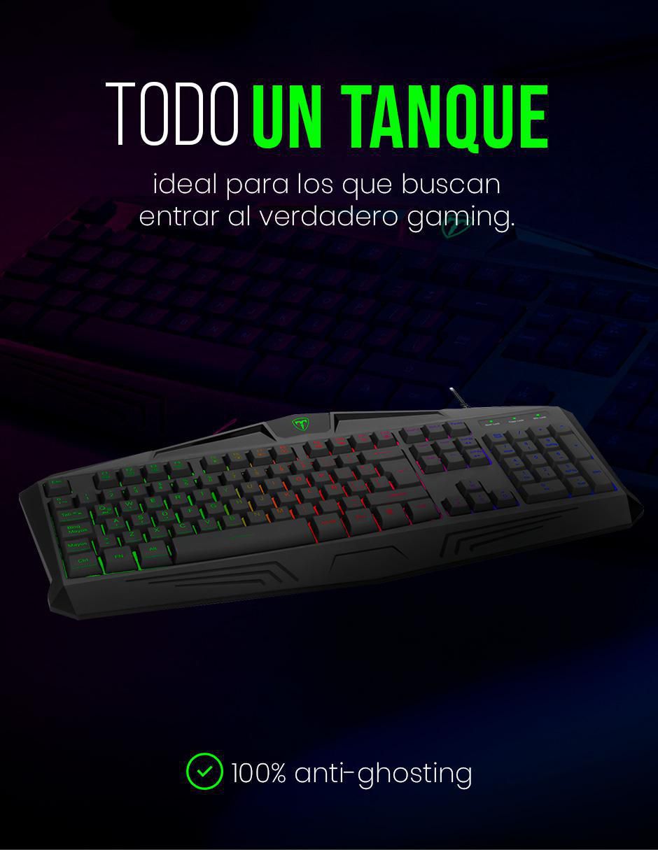 Teclado gamer 6
