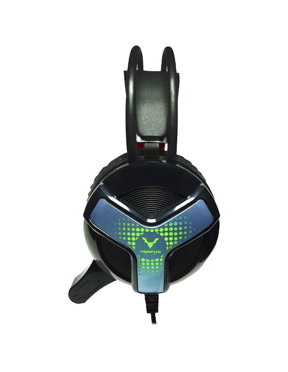Audífonos gamer Over-Ear Gh31Bk
 alámbricos con cancelación de ruido 2