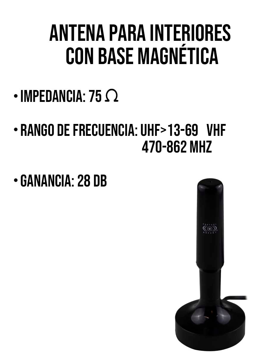 Antena HD/TV de televisión 4
