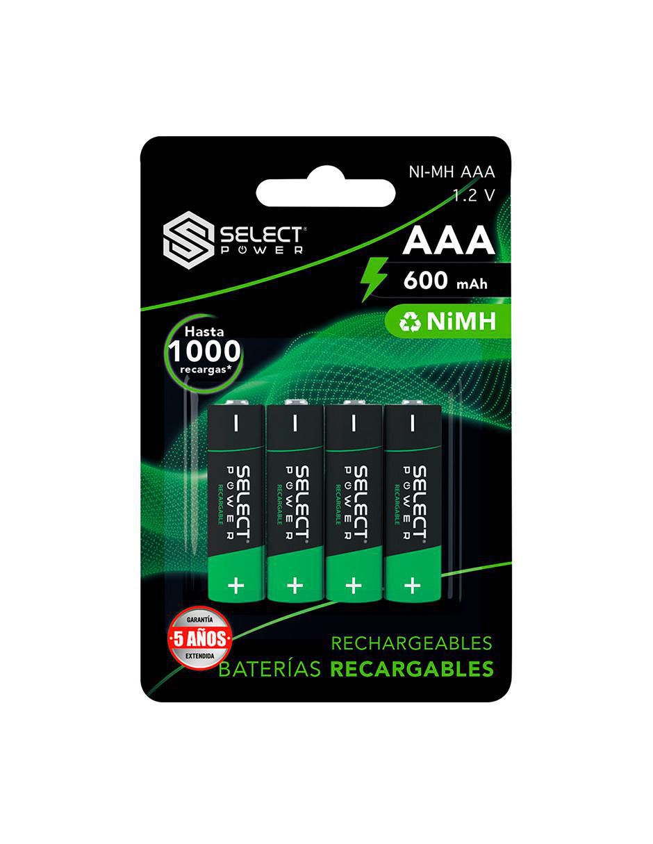 Batería AAA níquel-metal hidruro (nimh) 1.2 V